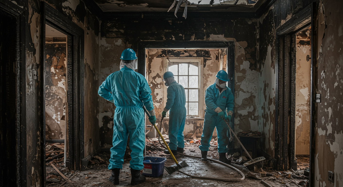 Before-and-After Fire Restoration