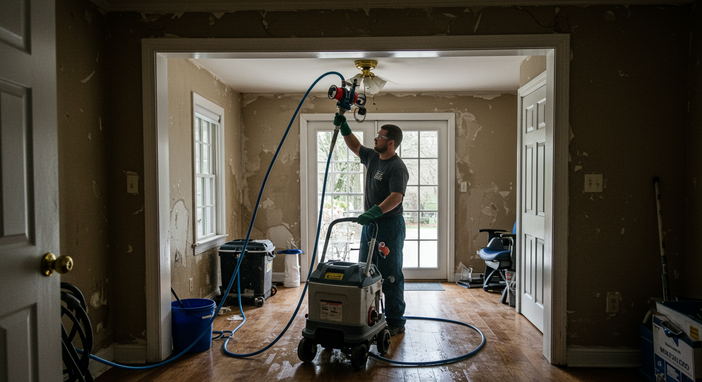 Restoration Technician Working in Georgetown, KY